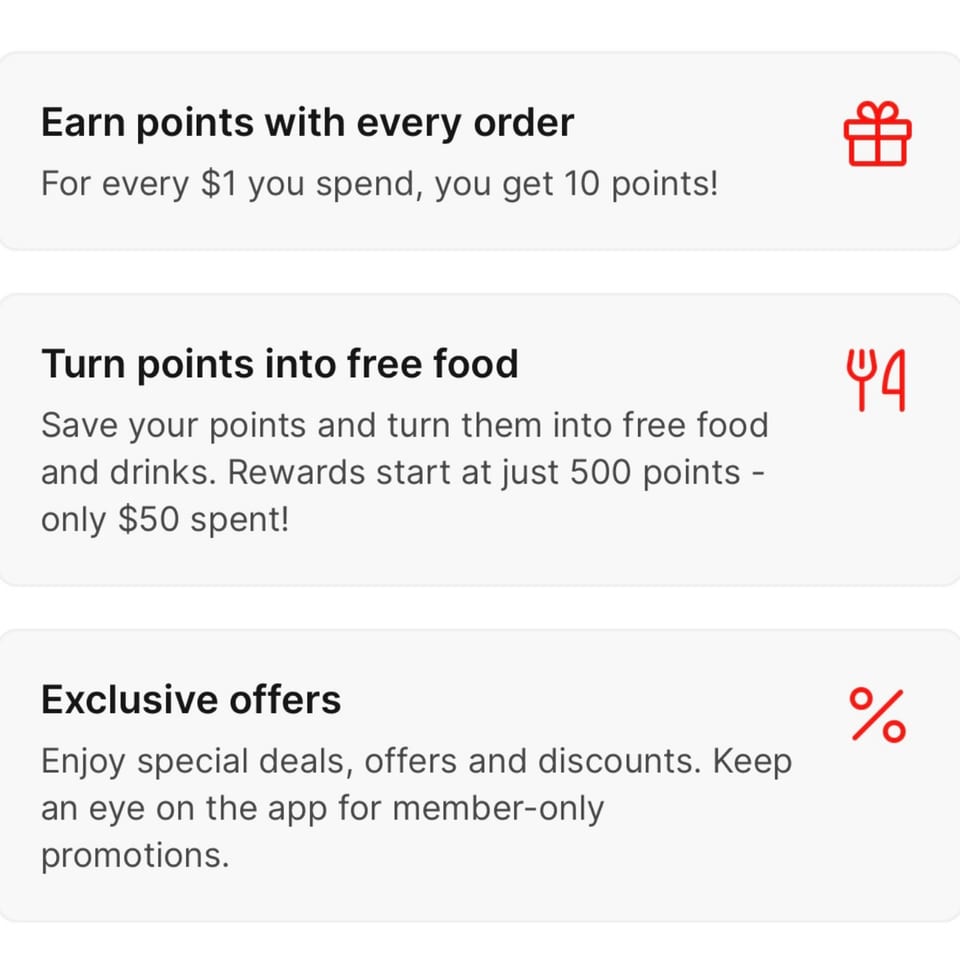 Roman Rewards in App!