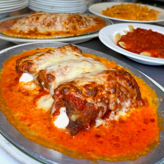 BAKED EGGPLANT ROLLATINI.