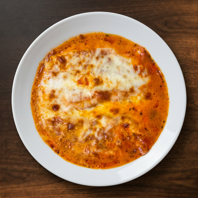 BAKED MANICOTTI.